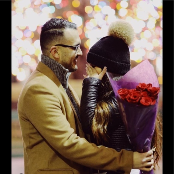 Winter Women Girl Skullies Beanie Cap Pompon Fur - Picture 8 of 11